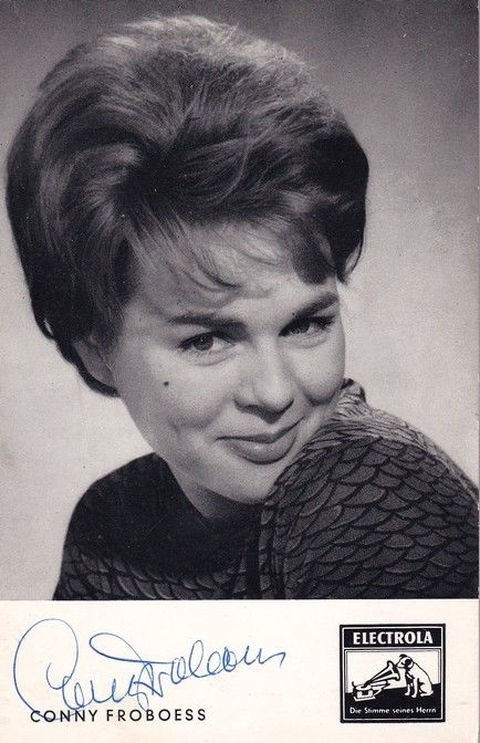 Autogramm Schlager | Cornelia FROBOESS | 1963 "Skip Du-Bi-Du" (Electrola)