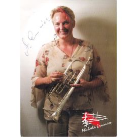 Autogramm Instrumental (Trompete) | Michaela ERMONIES | 2000er (Portrait Color)