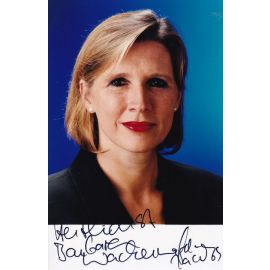 Autogramm Politik | SPD | Barbara WACKERNAGEL | 2000er Foto (Portrait Color)