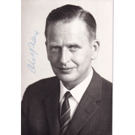 Autogramm Politik | Schweden | Olof PALME | 1970er Foto (Portrait SW) Ministerpräsident