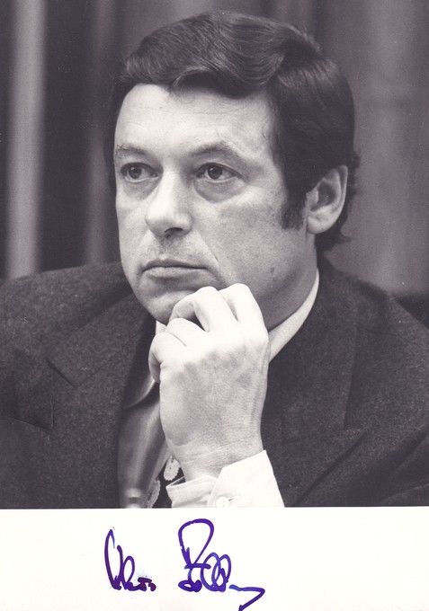 Autogramm Politik | SPD | Klaus BÖLLING | 1980er (Portrait SW) 2