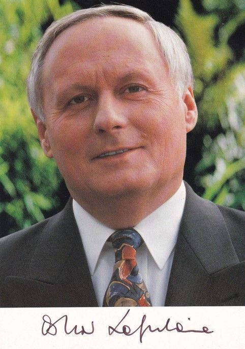 Autogramm Politik | SPD | Oskar LAFONTAINE | 1990er (Portrait Color) 2