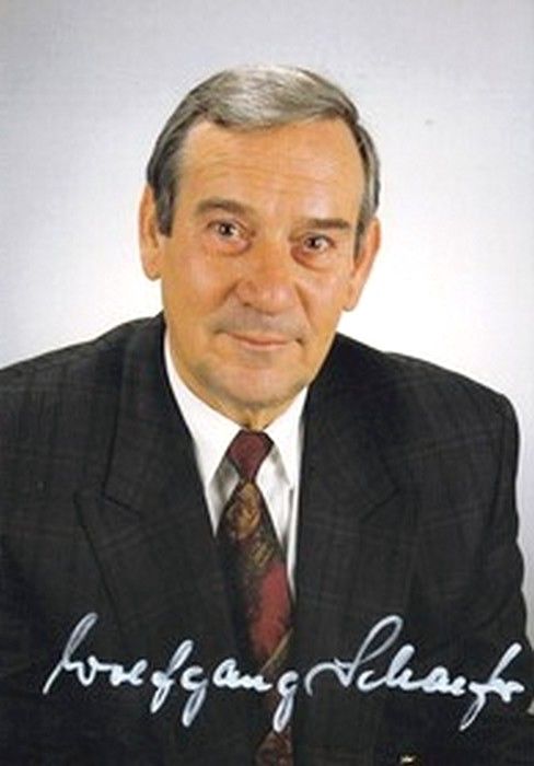 Autogramm Politik | SPD | Wolfgang SCHAEFER | 1990er (Portrait Color) Lebenslauf