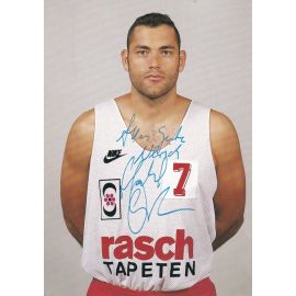 Autogramm Basketball | BG Bramsche Osnabrück | 1990er | Hartmut ORTMANN