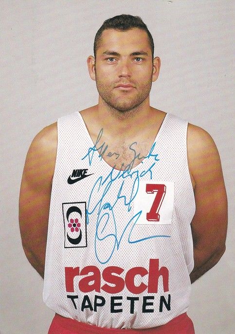 Autogramm Basketball | BG Bramsche Osnabrück | 1990er | Hartmut ORTMANN