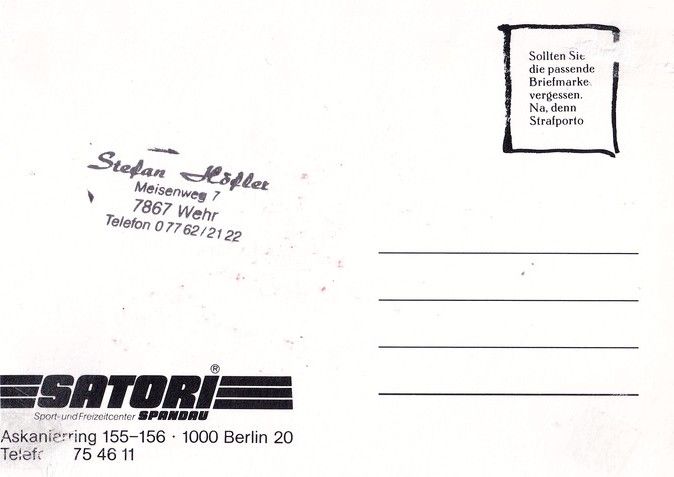 Autogramm Boxen | Sven OTTKE | 1980er (Portrait Color) Satori