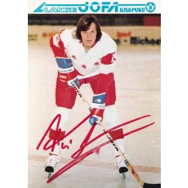 Autogramm Eishockey | DEB | 1980er | Erich KÜHNHACKL (Portrait Color) JOFA