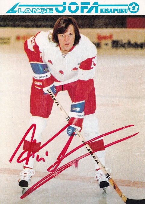 Autogramm Eishockey | DEB | 1980er | Erich KÜHNHACKL (Portrait Color) JOFA