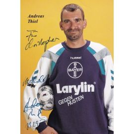 Autogramm Handball | TSV Bayer Dormagen | 1990er Larylin | Andreas THIEL