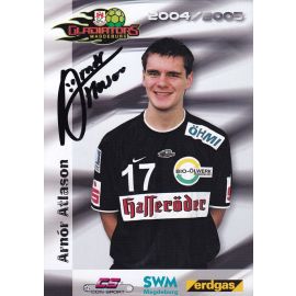 Autogramm Handball | SC Magdeburg | 2004 | Arnor ATLASON