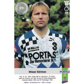 Autogramm Handball | SG Wallau/Massenheim | 1992 | Mikael KÄLLMAN