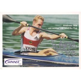 Autogramm Kanu | Andreas IHLE | 2004 (Rennszene Color Winner) OS-Gold