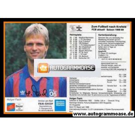 Autogramm Fussball | KFC Uerdingen 05 | 1988 | Holger FACH