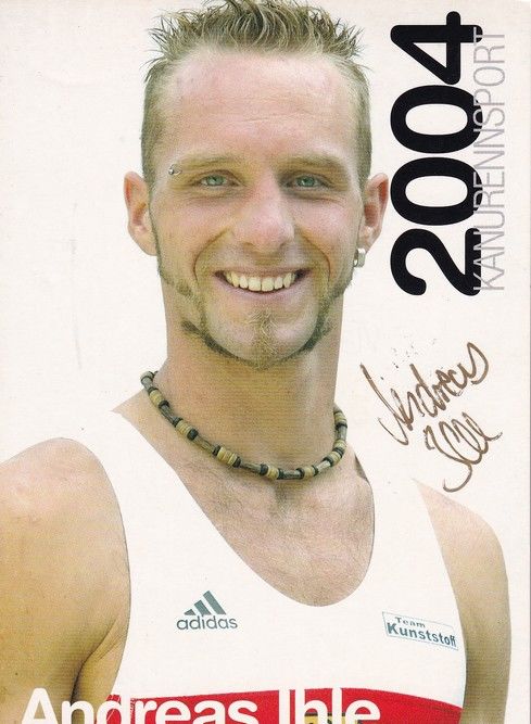 Autogramm Kanu | Andreas IHLE | 2004 (Portrait Color DKV) OS-Gold