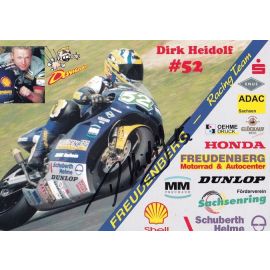 Autogramm Motorrad | Dirk HEIDOLF | 2000er (Collage Color) Freudenberg