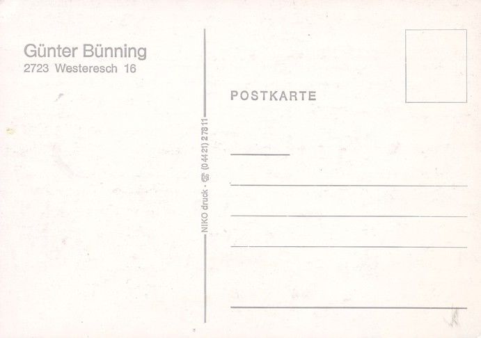 Autogramm Motorrad | Günter BÜNNING | 1980er (Collage Color) 