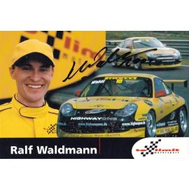 Autogramm Motorrad | Ralf WALDMANN | 1990er (Collage Color) Limit