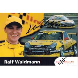 Autogramm Motorrad | Ralf WALDMANN | 1990er (Collage Color) Limit