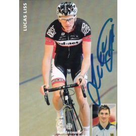 Autogramm Radsport | Lucas LISS | 2015 (Collage Color) Bundeswehr