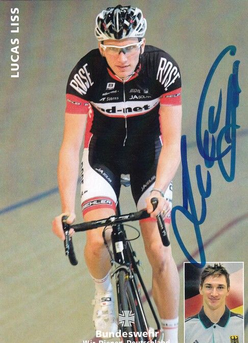 Autogramm Radsport | Lucas LISS | 2015 (Collage Color) Bundeswehr