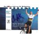 Autogramm Radsport | Michael HÜBNER | 1980er (Jubelszene Color) Weltrekord