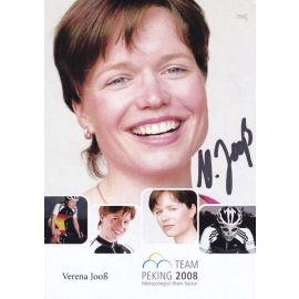 Autogramm Radsport | Verena JOOSS | 2008 (Collage Color) Team Peking