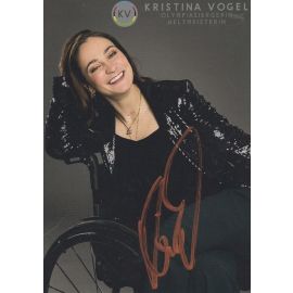 Autogramm Radsport | Kristina VOGEL | 2010er (Rennszene Color) OS-Gold