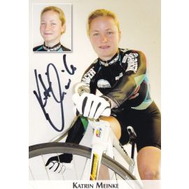 Autogramm Radsport | Katrin MEINKE | 2004 (Collage Color)