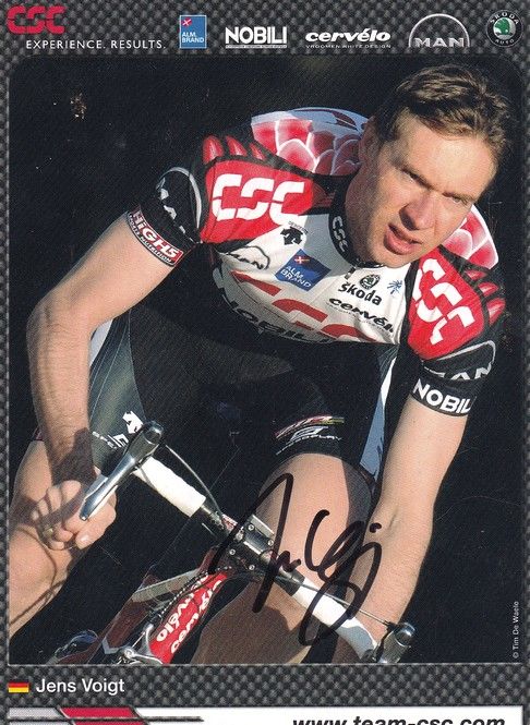 Autogramm Radsport | Jens VOIGT | 2000er (Rennszene Color) CSC