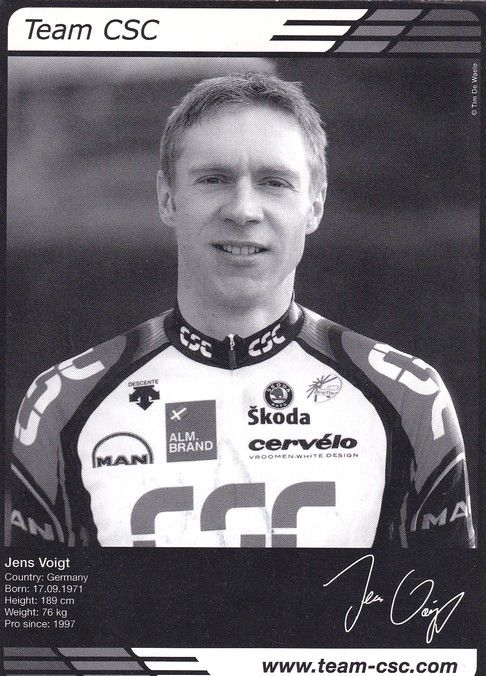 Autogramm Radsport | Jens VOIGT | 2000er (Rennszene Color) CSC