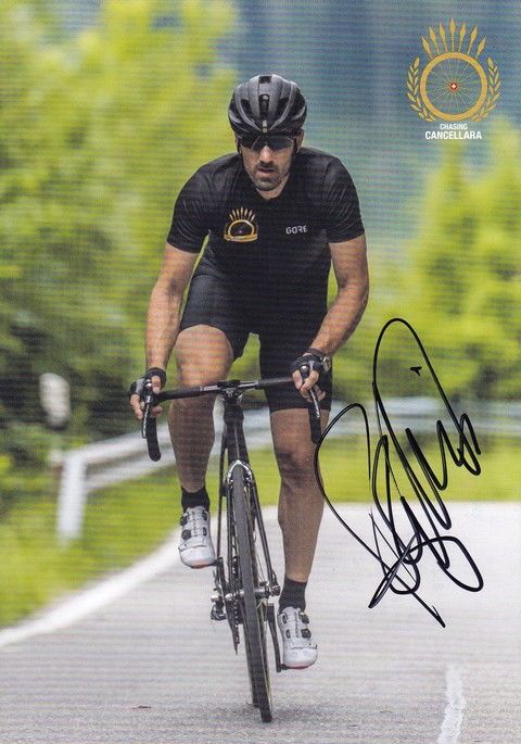 Autogramm Radsport | Fabian CANCELLARA | 2019 (Rennszene Color Chasing) OS-Gold