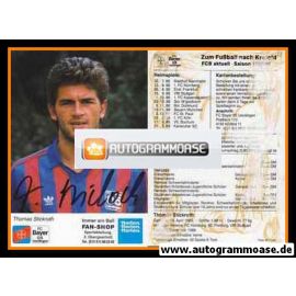 Autogramm Fussball | KFC Uerdingen 05 | 1988 | Thomas STICKROTH