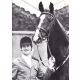 Autogramm Reiten | Norbert KOOF | 1980er (Portrait SW)