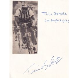Autograph Radsport | Timo SCHOLZ (DDR 1990er)
