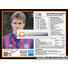 Autogramm Fussball | KFC Uerdingen 05 | 1989 | Jan BARTRAM