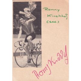 Autograph Radsport | Ronny KIRCHHOF (DDR 1987 Weltmeister)