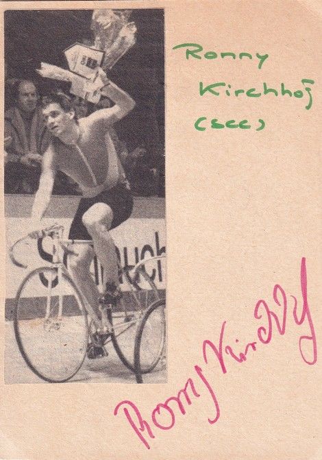 Autograph Radsport | Ronny KIRCHHOF (DDR 1987 Weltmeister)