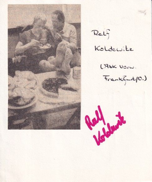 Autograph Radsport | Ralf KOLDEWITZ (DDR 1980er)