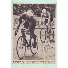 Autogramm Radsport | Michael SCHULZE (Rennszene SW) DDR 1984 Weltmeister
