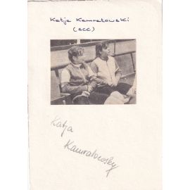 Autograph Radsport | Katja KAMRATOWSKI (DDR 1980er) 