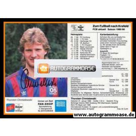 Autogramm Fussball | KFC Uerdingen 05 | 1989 | Thorsten CHMIELEWSKI