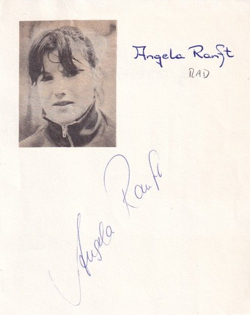 Autograph Radsport | Angela RANFT (DDR 1980er) 