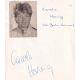 Autograph Rudern | Carola HORNIG (DDR 1980er) OS-Gold
