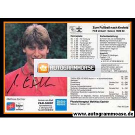 Autogramm Fussball | KFC Uerdingen 05 | 1989 | Matthias ESCHLER