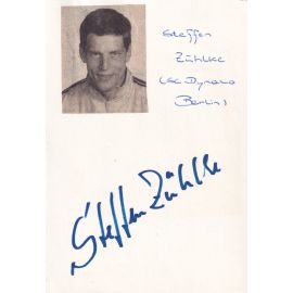 Autograph Rudern | Steffen ZÜHLKE (DDR 1980er) OS-Bronze