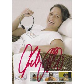 Autogramm Schwimmen | Sandra VÖLKER | 2000er (Collage Color) bod