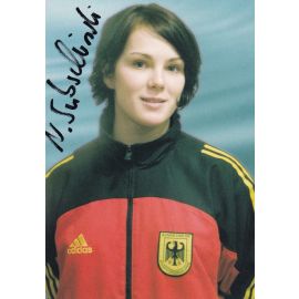Autogramm Wasserspringen | Nora SUBSCHINSKI | 2006 (Portrait Color) Bundeswehr