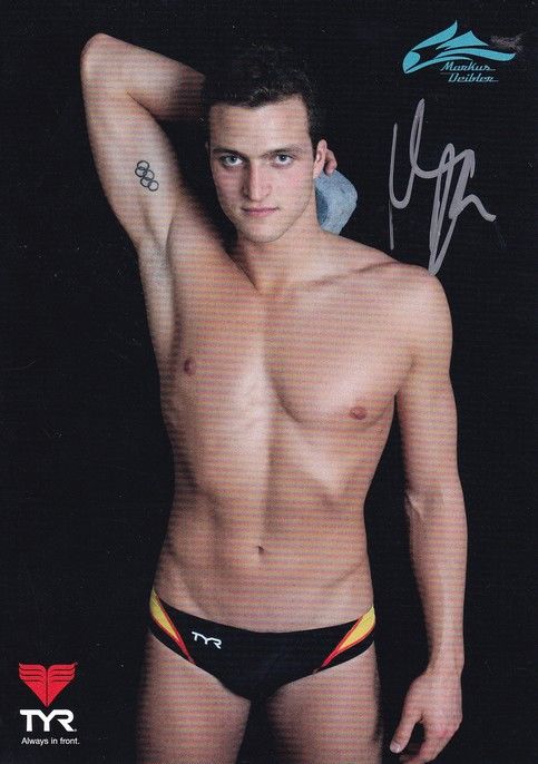 Autogramm Schwimmen | Markus DEIBLER | 2010er (Portrait Color) TYR