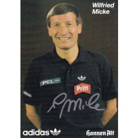 Autogramm Tischtennis | Wilfried MICKE | 1990er (Portrait Color) Adidas