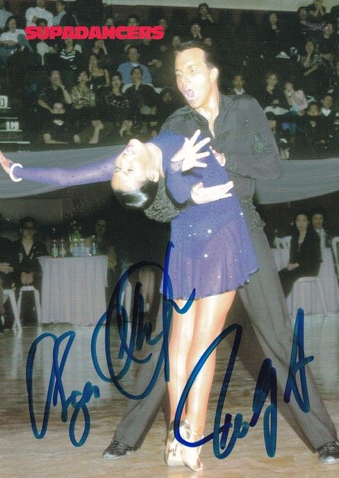 Autogramme Tanzen | Olga + Ralf MÜLLER | 1990er (Tanzszene Color) Supadance